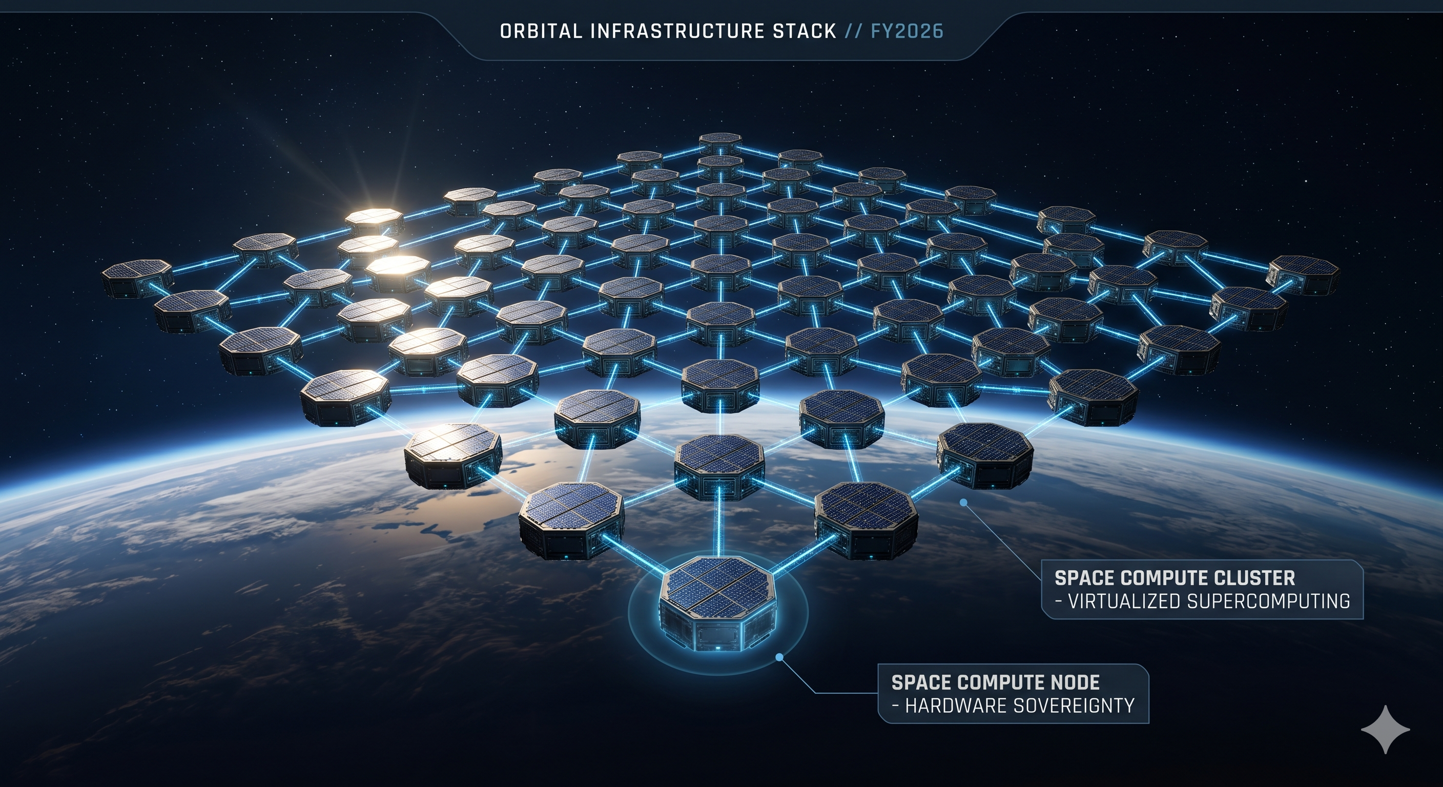 Strategic Orbital Supercomputing Stack Visualization